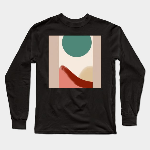 Delightful Profile Long Sleeve T-Shirt by Psychedeers